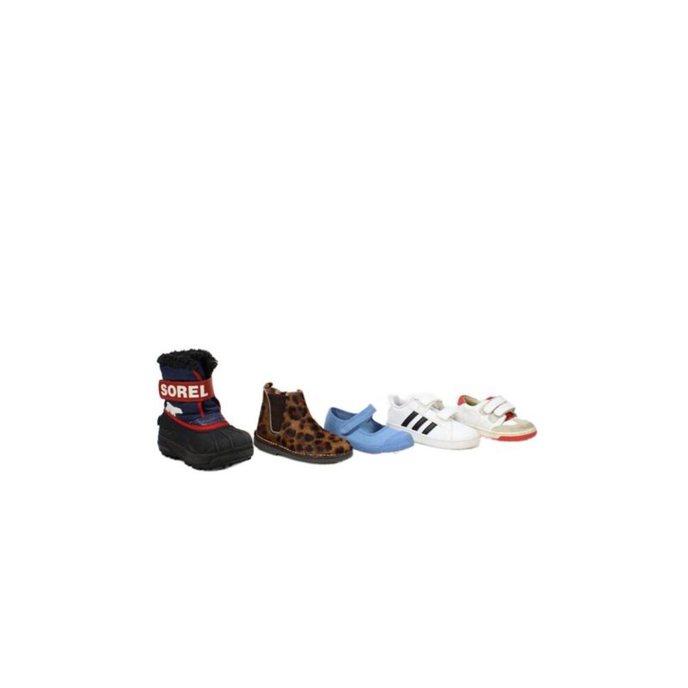 Childrenchic Sorel Adidas Childrens Girls Boots Sneakers Size 25 8 7.5 Lot 5